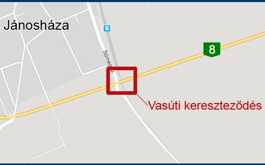 Halálos karambol a 8-as főúton Jánosházánál