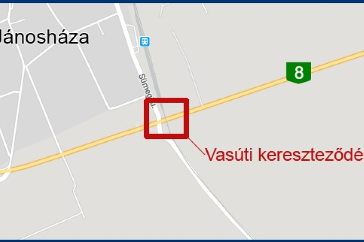 Halálos karambol a 8-as főúton Jánosházánál