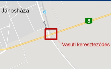 Halálos karambol a 8-as főúton Jánosházánál