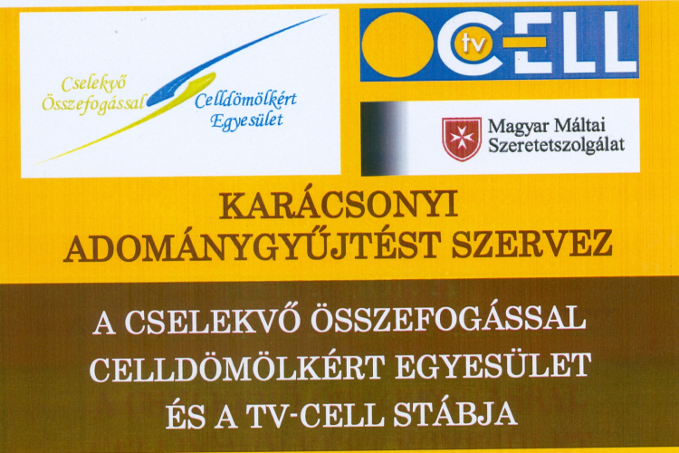 Ismét megrendezi Karácsonyi adománygyűjtését a TV-Cell