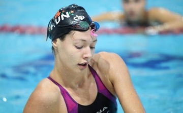 Az uszonyos úszó Senánszky Petra három aranyat nyert az egri világkupán