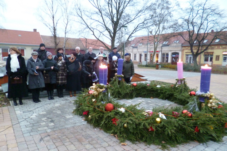 Celldömölki advent - negyedik gyertyagyújtás